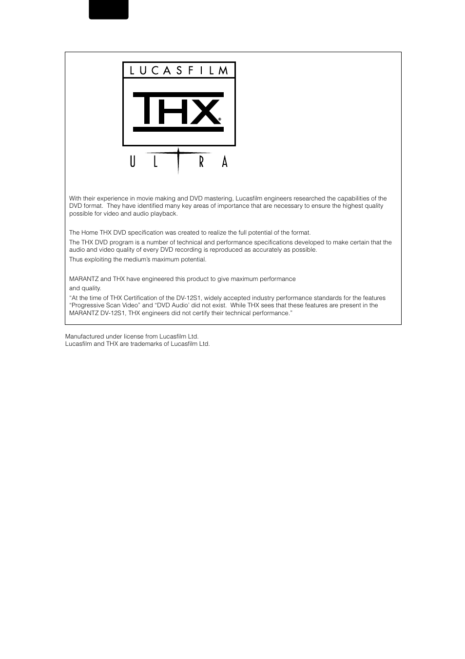 Marantz DV-12S1 User Manual | Page 8 / 69