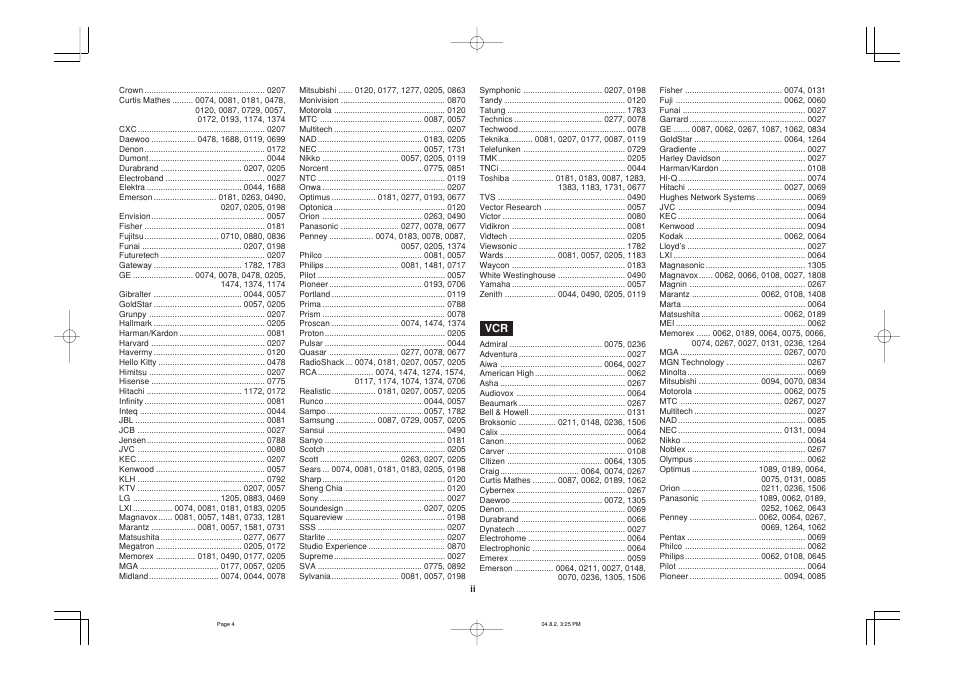 Marantz SR5500 User Manual | Page 39 / 41