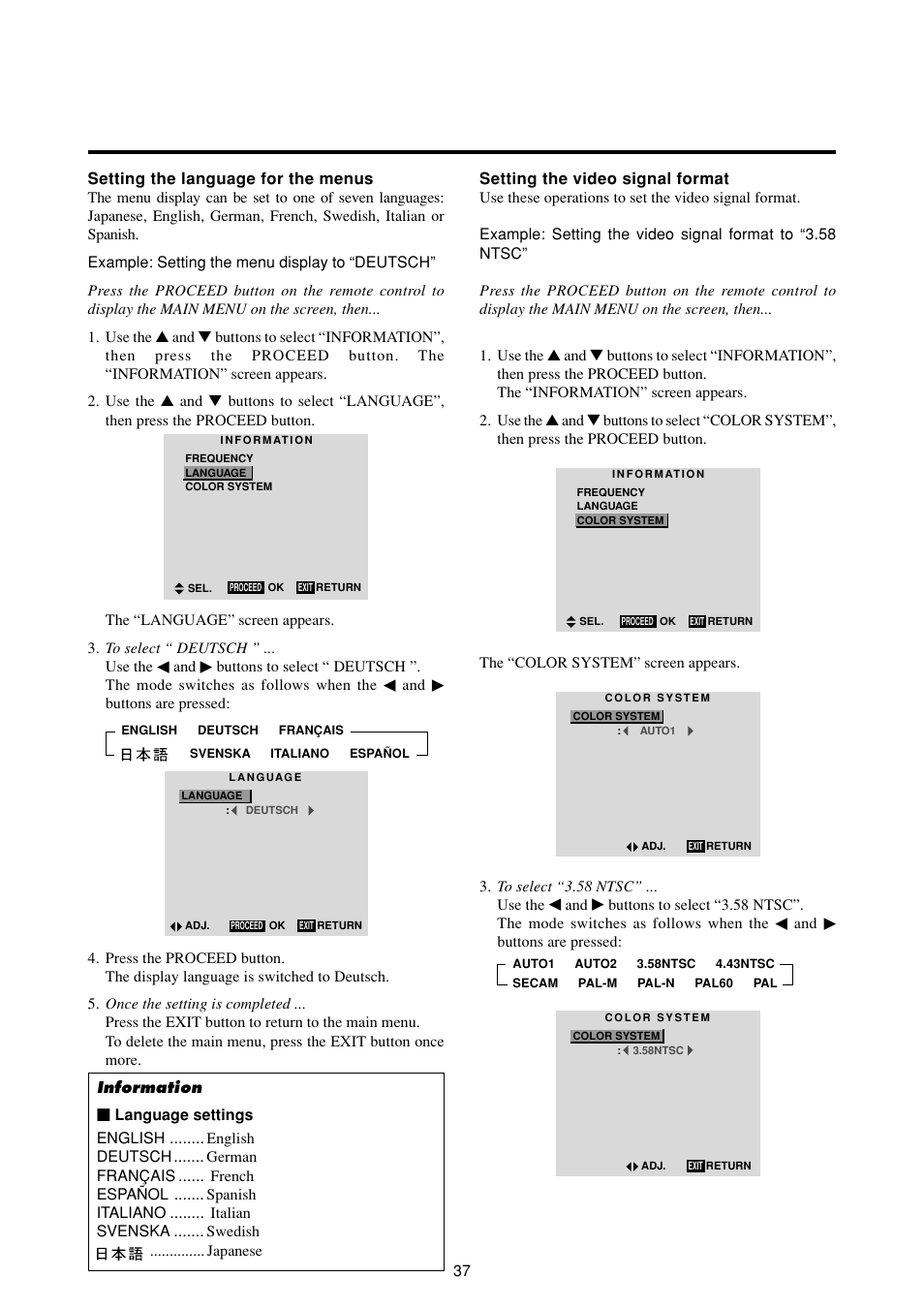 Marantz PD6120D User Manual | Page 44 / 60