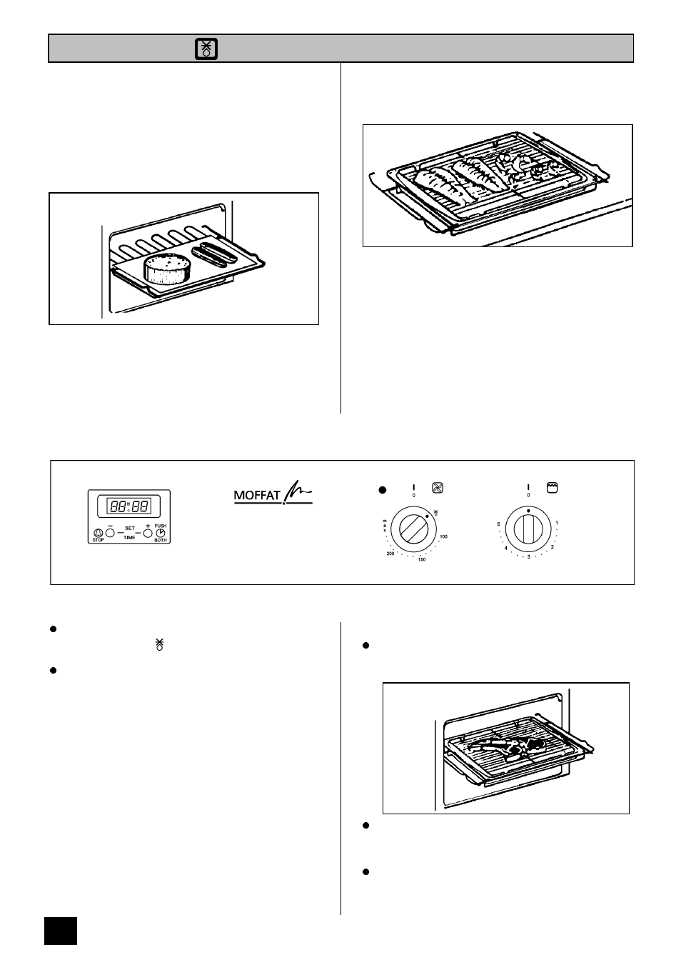 Defrosting | Moffat MD 900 B/W User Manual | Page 26 / 36