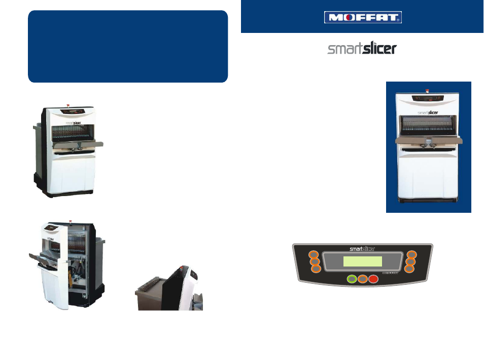 Design features applications | Moffat SMART SLICER MF/0861/1006 User Manual | Page 2 / 2