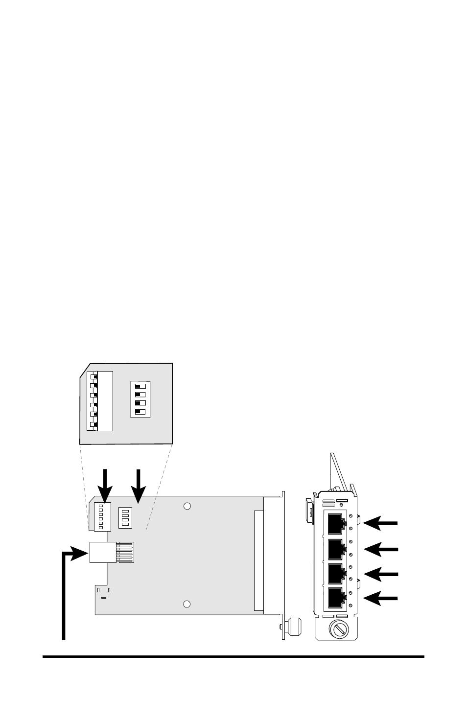 Installation guide, Unpack the line card, Set the switches | Metrobility 4- port switch 5 | METRObility Optical Systems R104-11 User Manual | Page 5 / 16