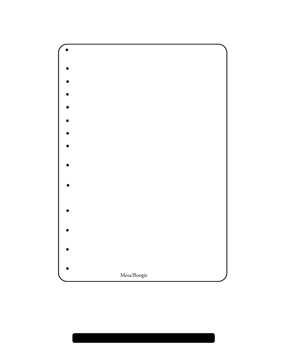 Mesa/Boogie Nomad Amplifier 45 User Manual | Page 3 / 51