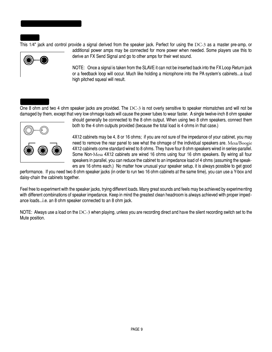 Mesa/Boogie DC3 User Manual | Page 13 / 24