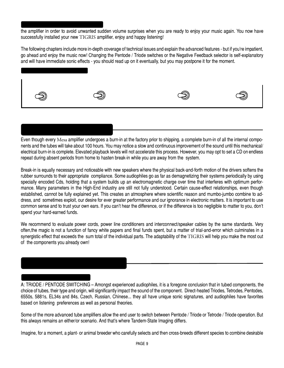 5 - 1 tandem state imaging | Mesa/Boogie Vacuum Tube Audio User Manual | Page 13 / 31
