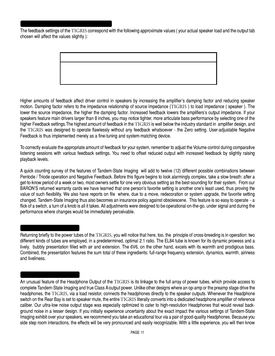 Mesa/Boogie Vacuum Tube Audio User Manual | Page 15 / 31
