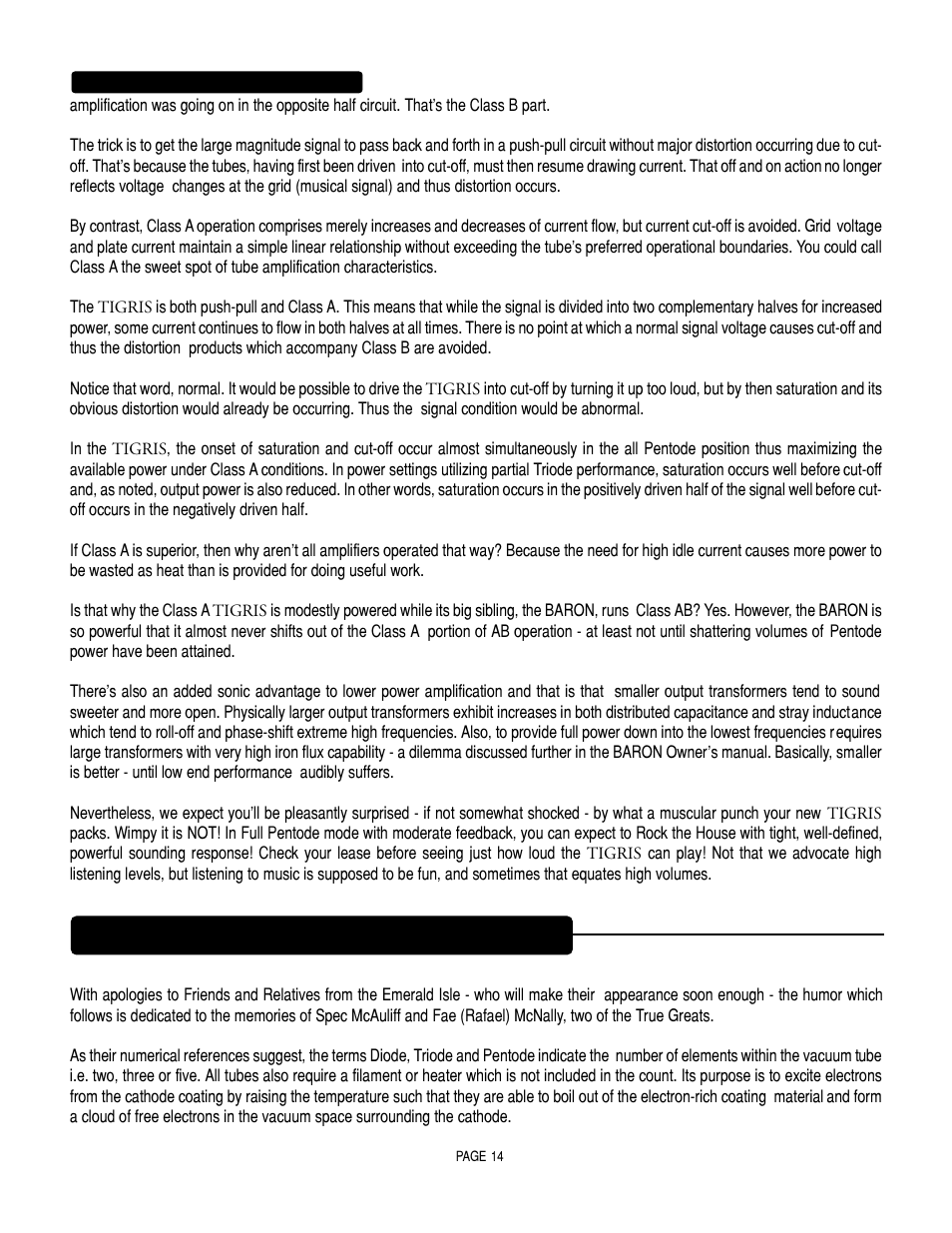 Chapter 6 - on triodes, pentodes & irishmen | Mesa/Boogie Vacuum Tube Audio User Manual | Page 18 / 31