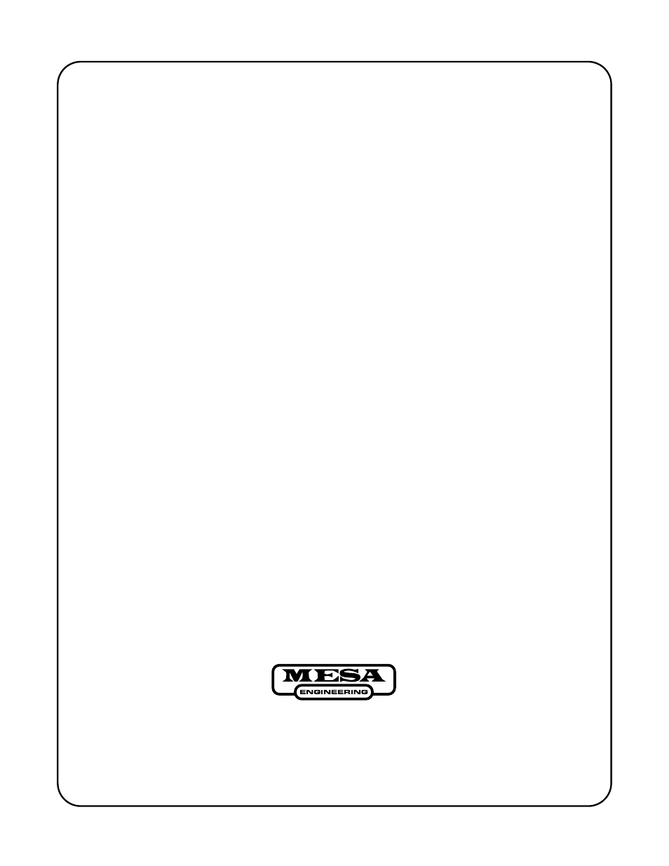 The spirit of art in technology | Mesa/Boogie Vacuum Tube Audio User Manual | Page 31 / 31