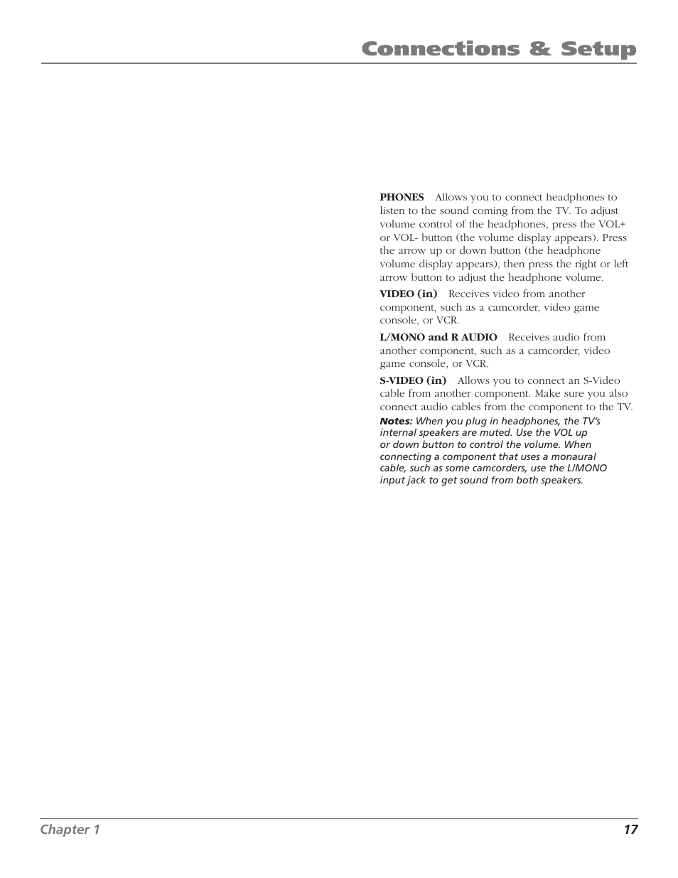 Connections & setup | Magni Group HDTV User Manual | Page 19 / 64
