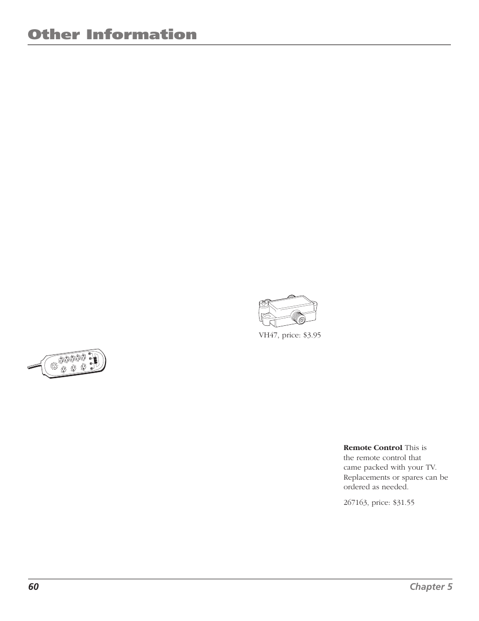 Other information | Magni Group HDTV User Manual | Page 62 / 64