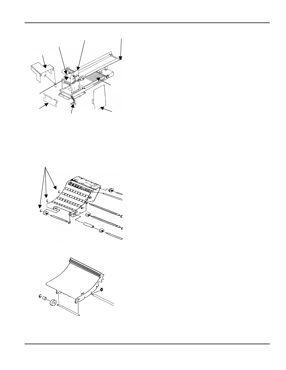 Replace rollers, Replacing transport a ssembly | Monarch Instrument 9830TM User Manual | Page 70 / 77