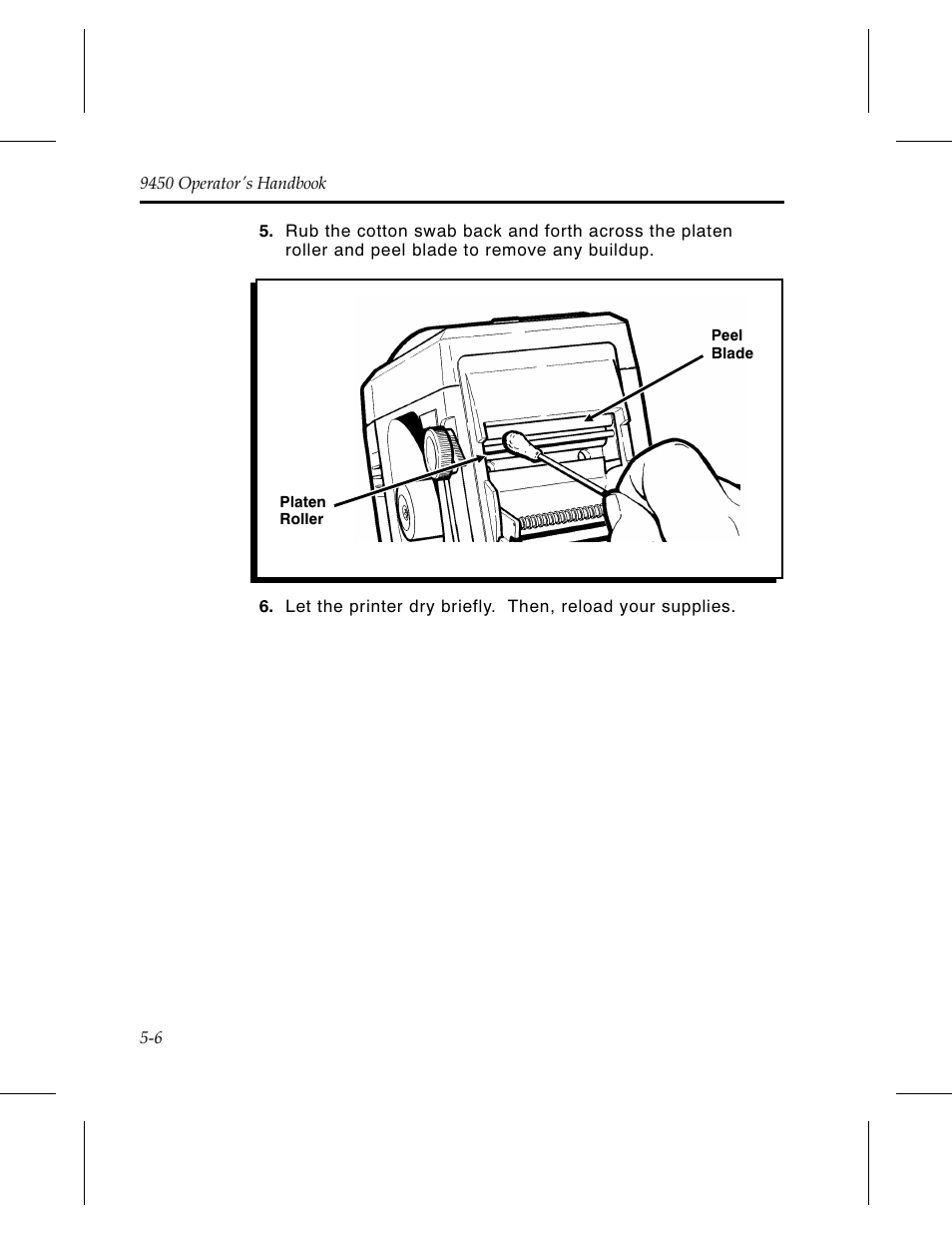 Monarch Instrument Paxar 9450 User Manual | Page 36 / 52