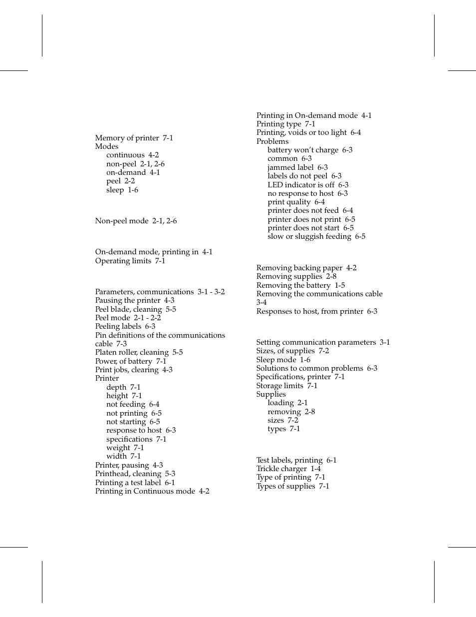 Monarch Instrument Paxar 9450 User Manual | Page 48 / 52