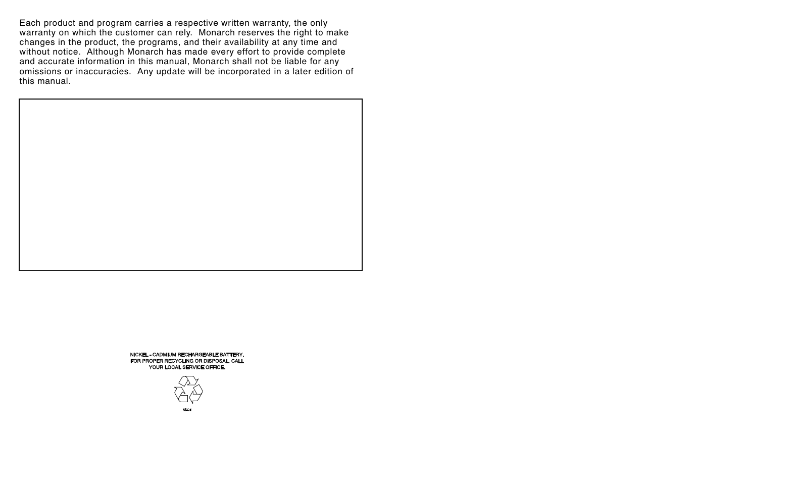 Monarch Instrument Paxar 9450 User Manual | Page 52 / 52