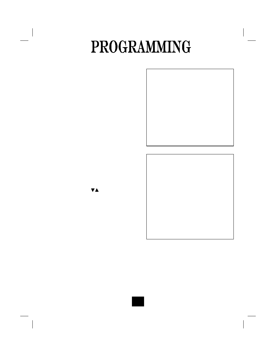 Guest service directory pre-sets | Marquis 2802CID User Manual | Page 18 / 35