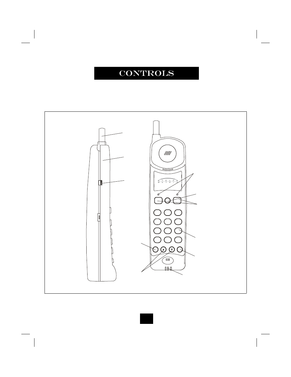 Handset view | Marquis 9002MWD User Manual | Page 13 / 38