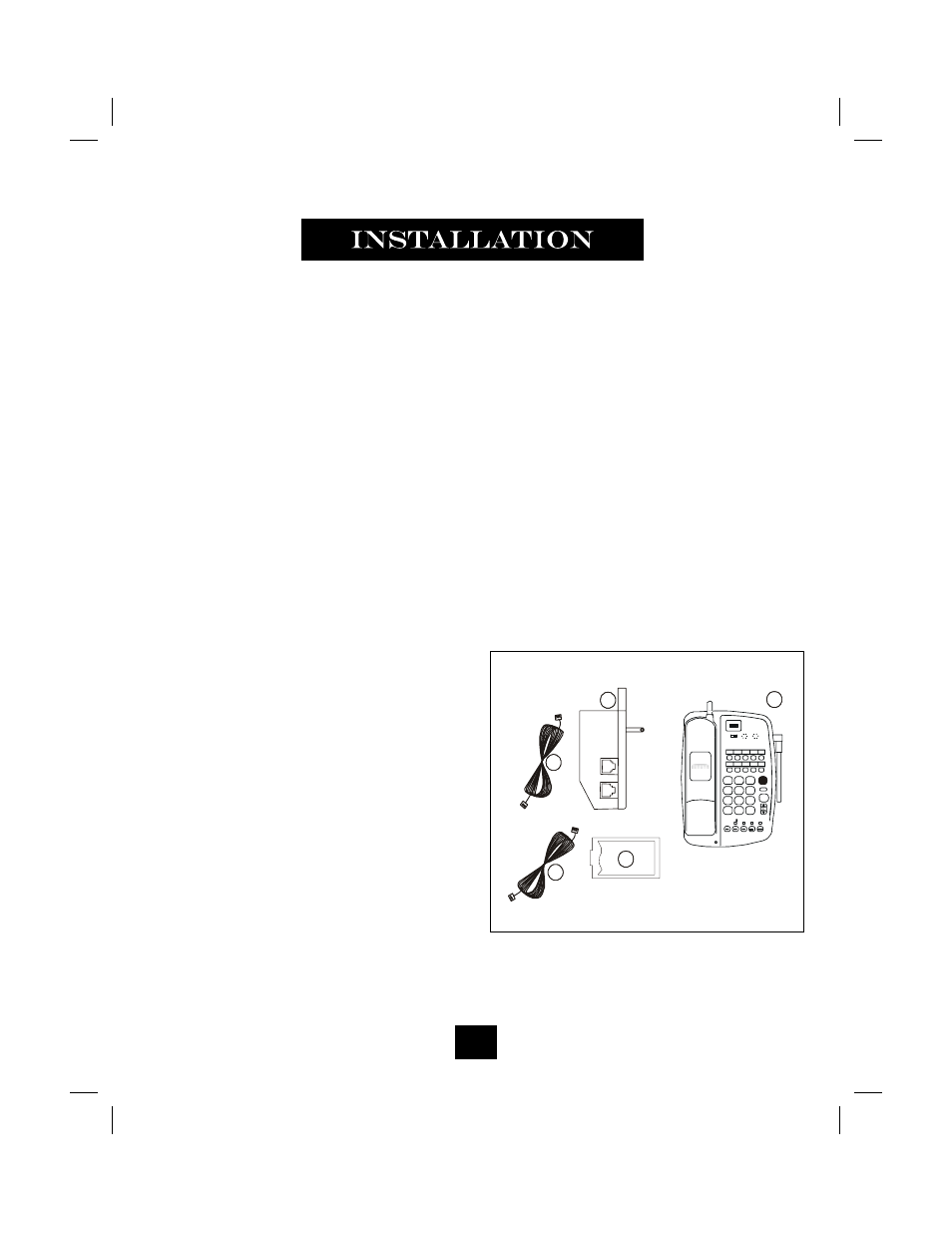 Caution, Parts check list, Press here for messages ch arge redial | Store neo n o ff l ed flash l oc ate | Marquis 9002MWD User Manual | Page 17 / 38