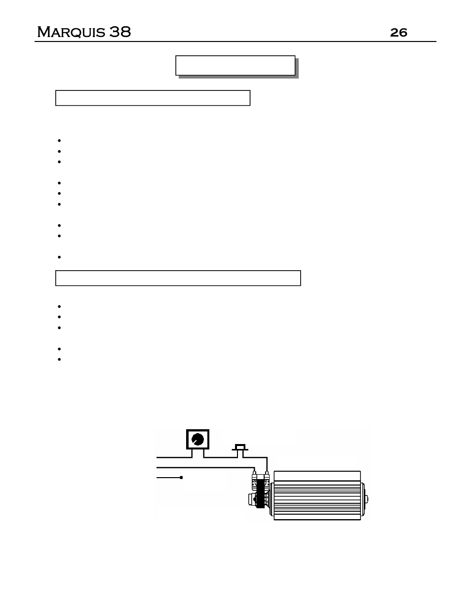 Marquis 38, Servicing, Cont | Marquis DVR-38 User Manual | Page 26 / 31