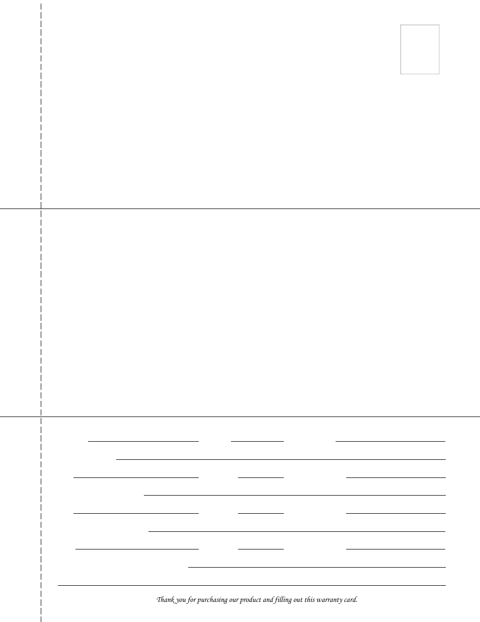 Postage | Marquis DVR-38 User Manual | Page 30 / 31
