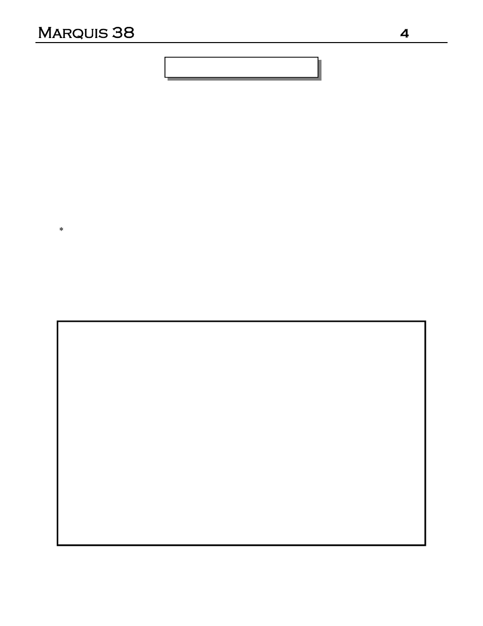 Marquis 38, 4introduction | Marquis DVR-38 User Manual | Page 4 / 31