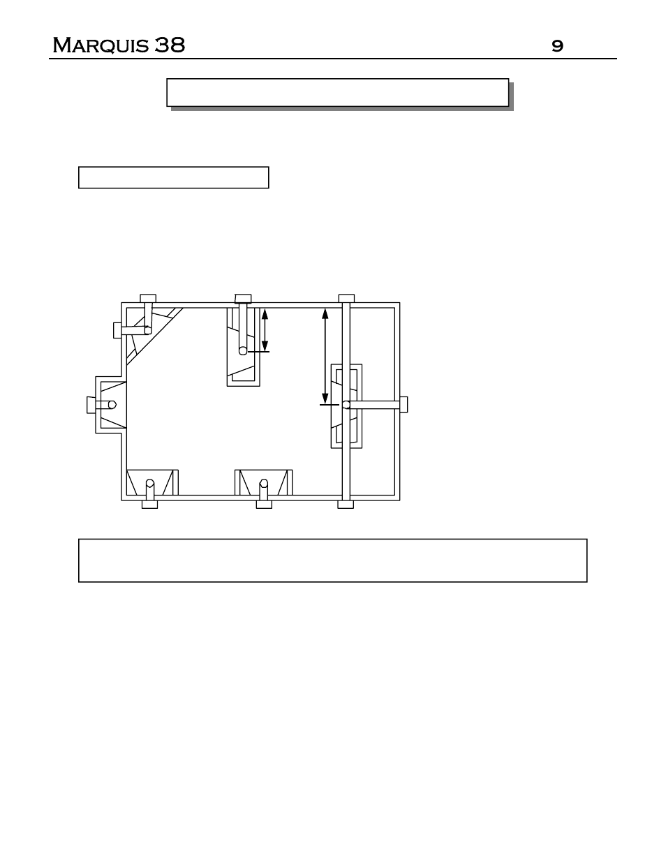 Marquis 38, Possible fireplace locations | Marquis DVR-38 User Manual | Page 9 / 31