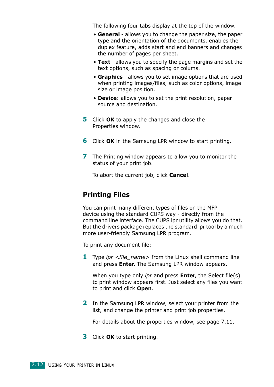 Printing files | Muratec F-114 Series User Manual | Page 151 / 211