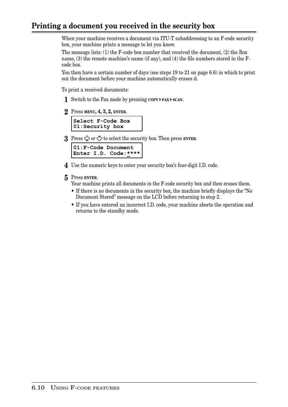 Muratec PLAIN-PAPER DIGITAL FAX/COPIER/PRINTER/SCANNER MFX-1330 User Manual | Page 110 / 189