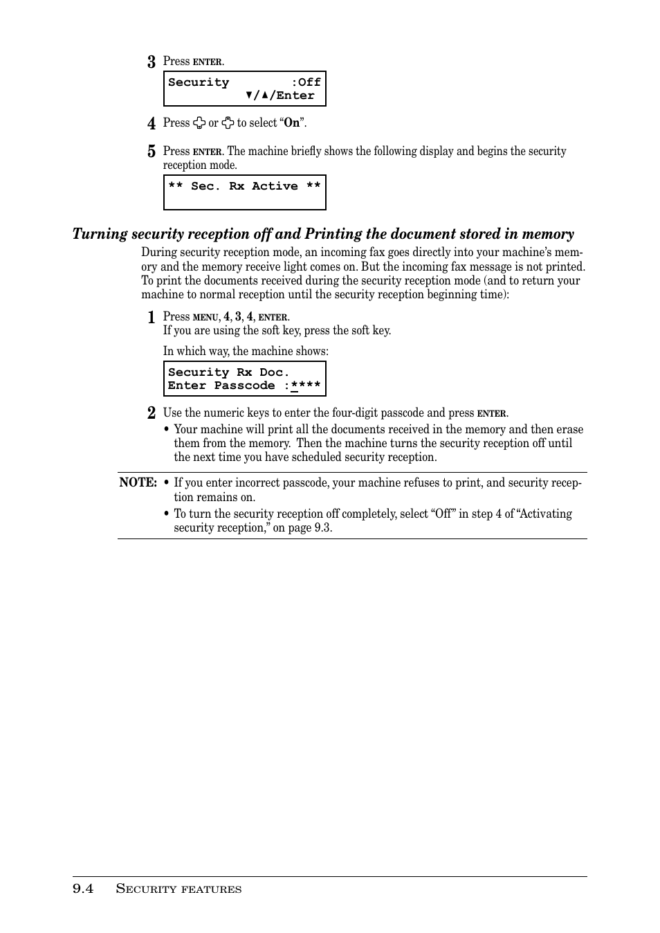 Muratec PLAIN-PAPER DIGITAL FAX/COPIER/PRINTER/SCANNER MFX-1330 User Manual | Page 134 / 189