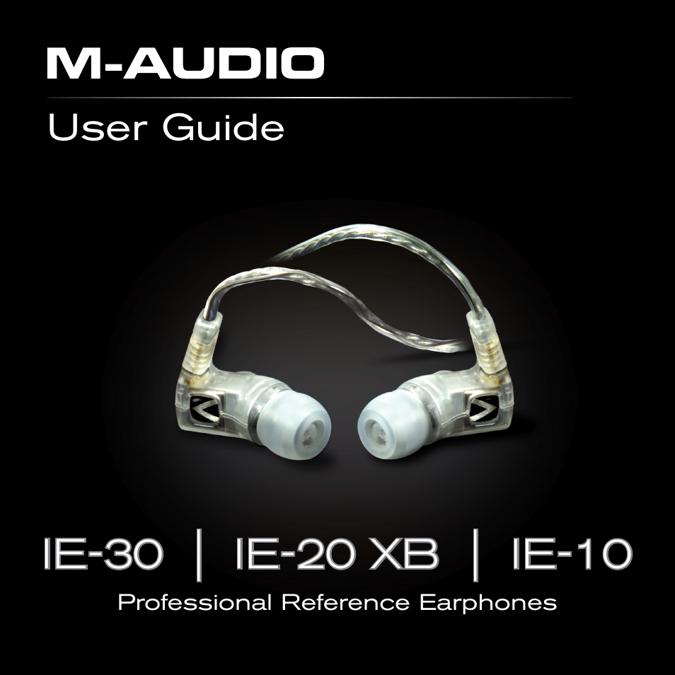 M-AUDIO IE-10 User Manual | 16 pages