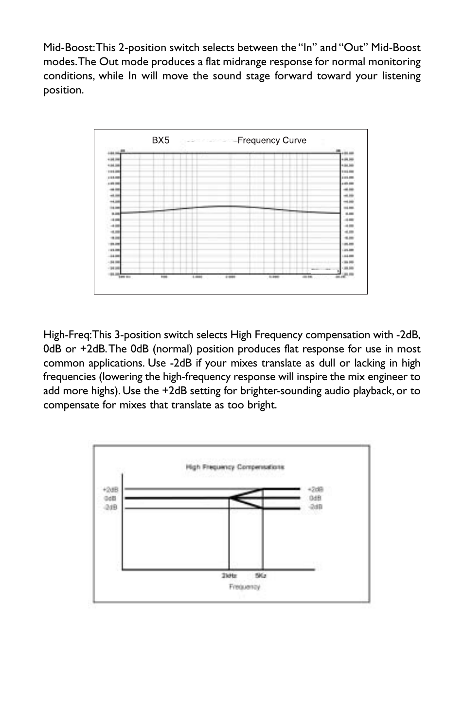 M-AUDIO Studiophile BX5 User Manual | Page 9 / 16