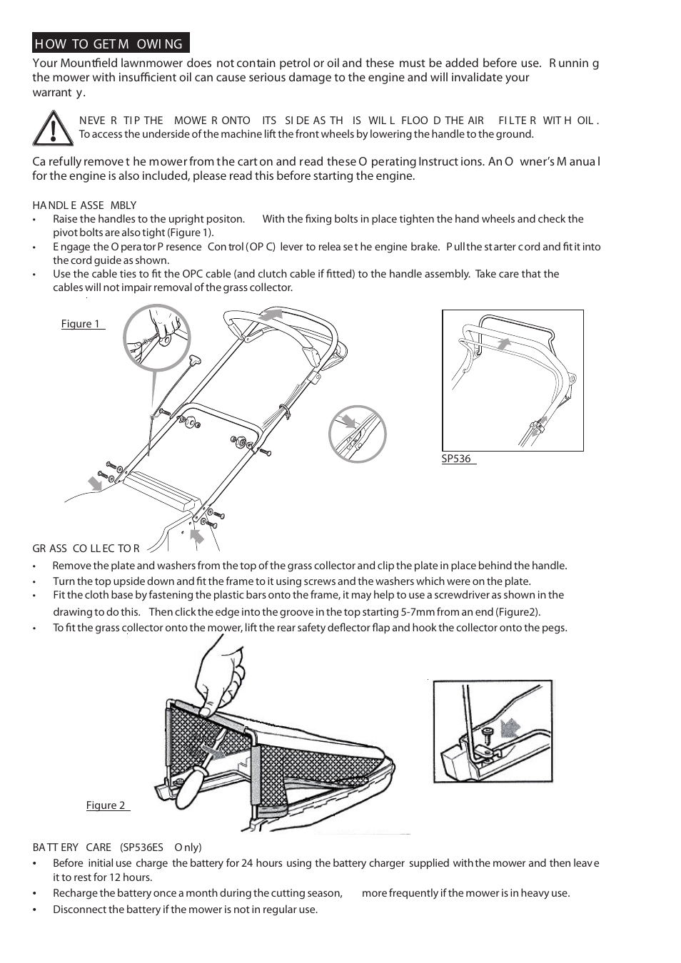 Mountfield SP536ES User Manual | Page 4 / 8