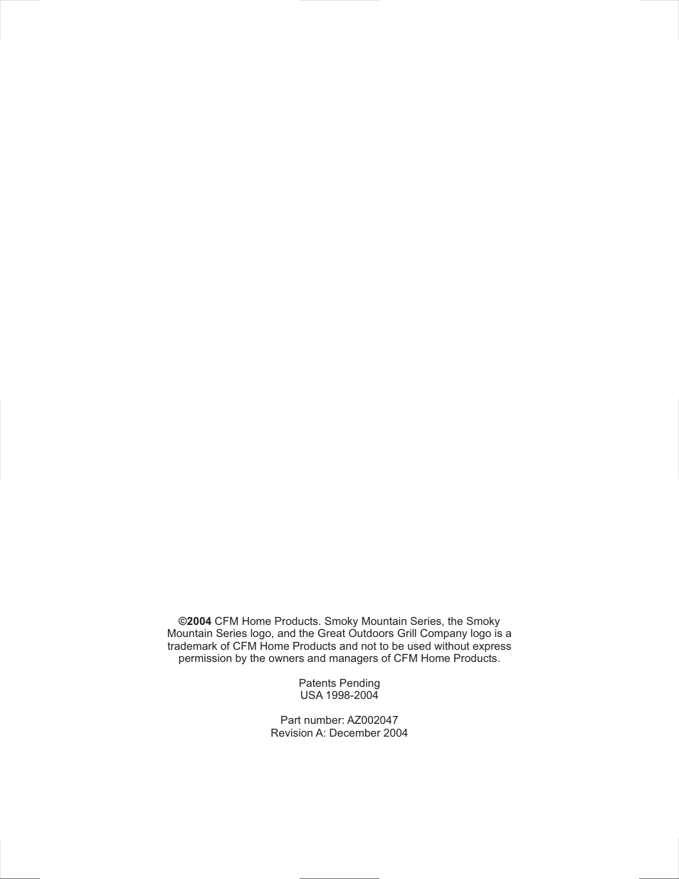 Master Cookware 3405GT User Manual | Page 28 / 28