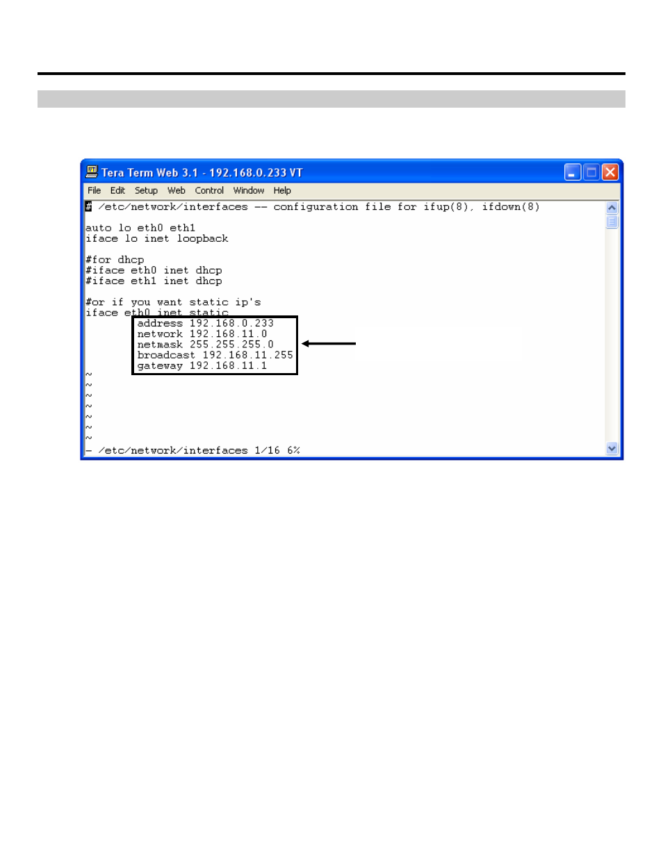 Procedure (continued) | Marshall electronic Network Control Box for IMD Monitors NCB-1004 User Manual | Page 12 / 24