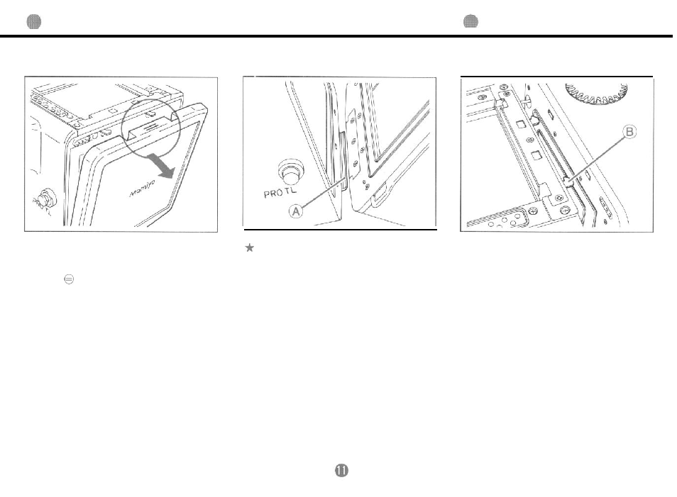 Roll film holder, Attaching and removing the roll film holder | Mamiya 645 PRO TL User Manual | Page 12 / 46