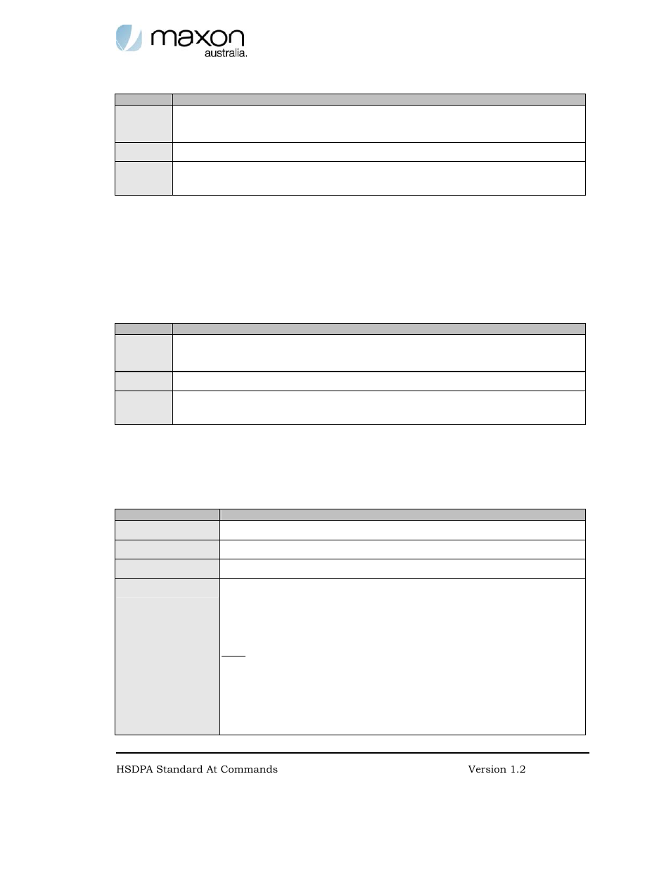 Select te character set (+cscs) | Maxon Telecom MODMAX MM-6280IND User Manual | Page 20 / 61