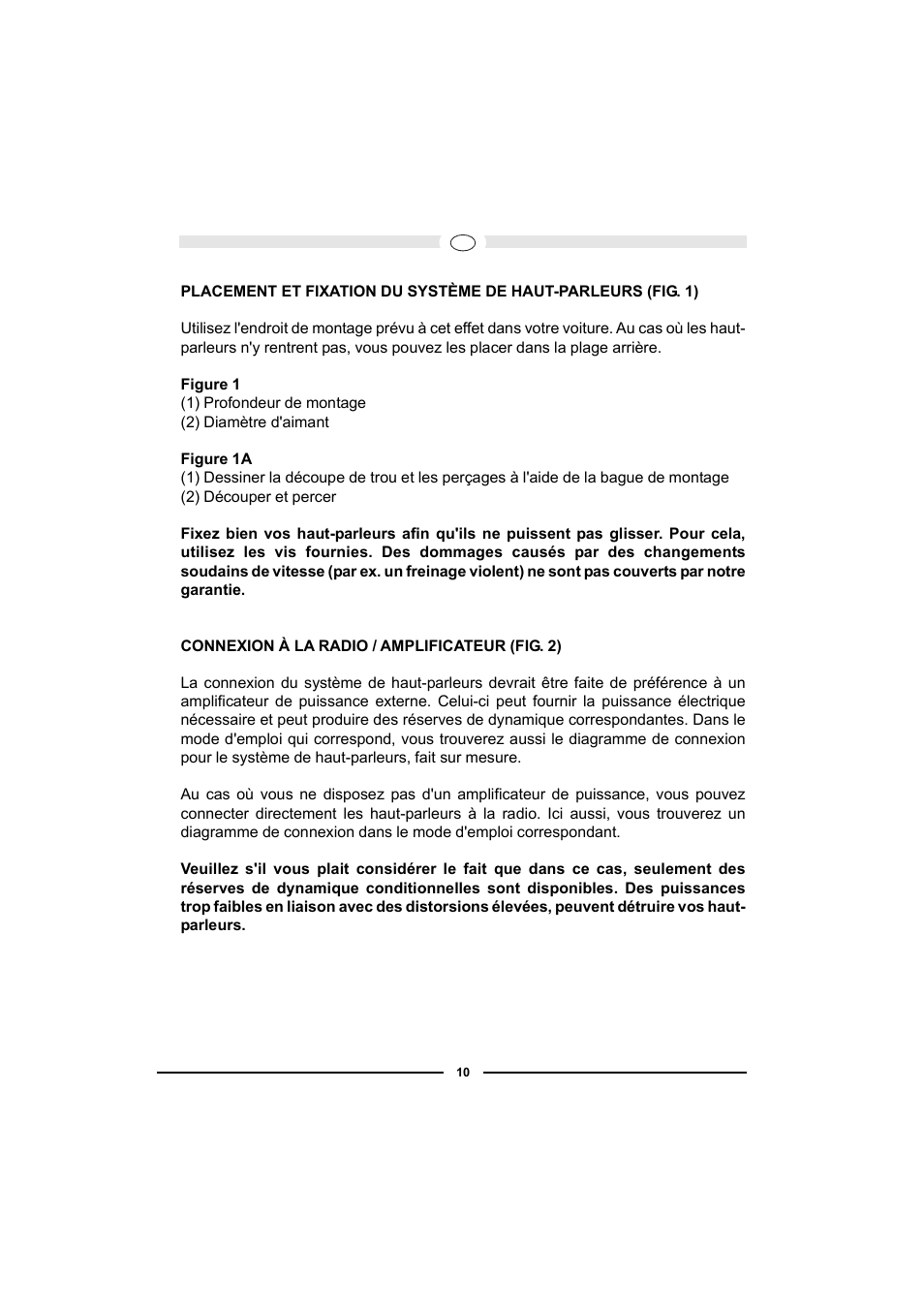 Magnat Audio PRO 1620 User Manual | Page 10 / 37