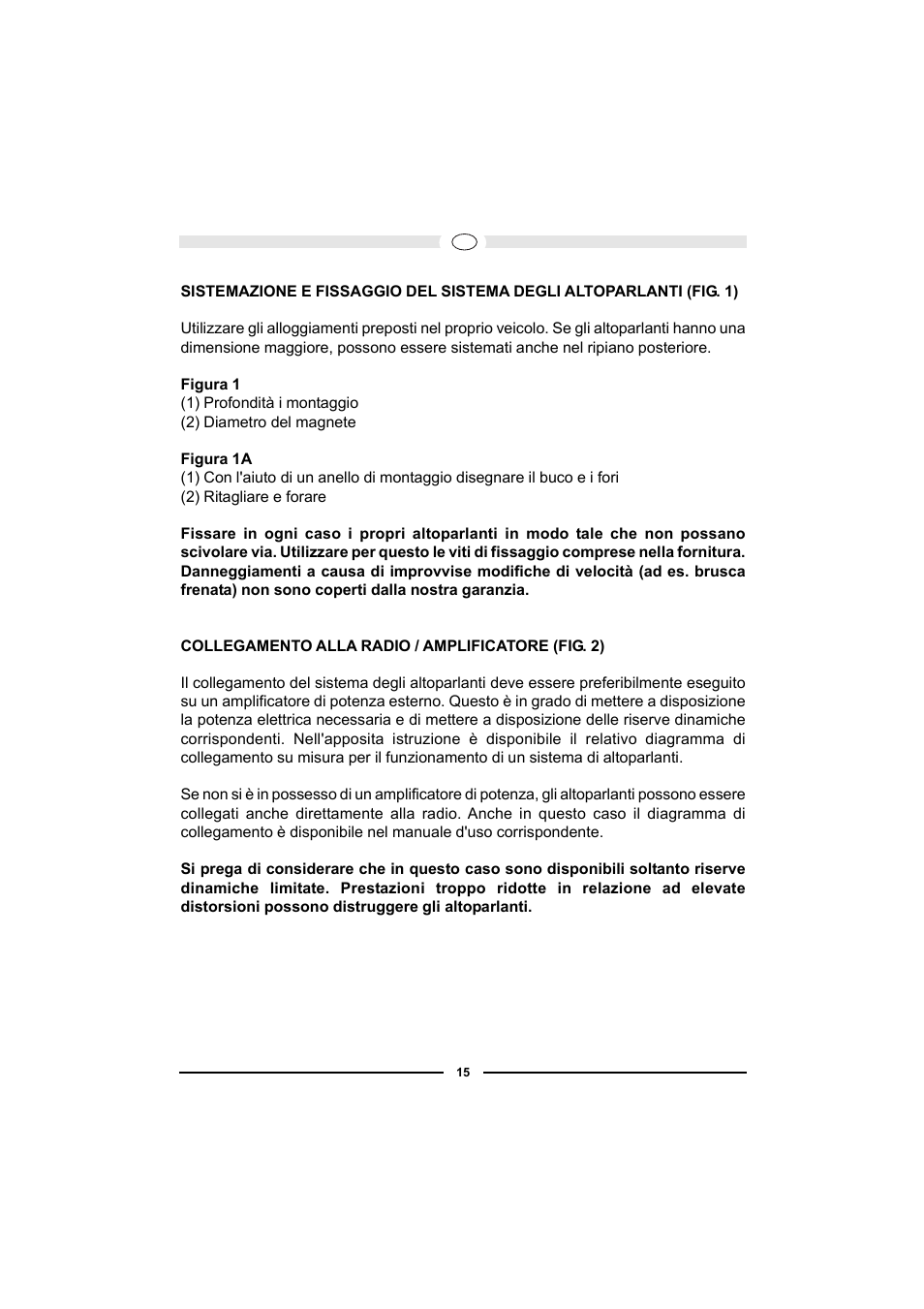 Magnat Audio PRO 1620 User Manual | Page 15 / 37