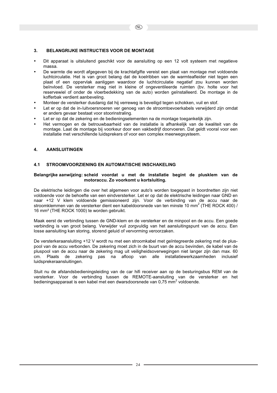 Magnat Audio 400 / 1000 User Manual | Page 24 / 72