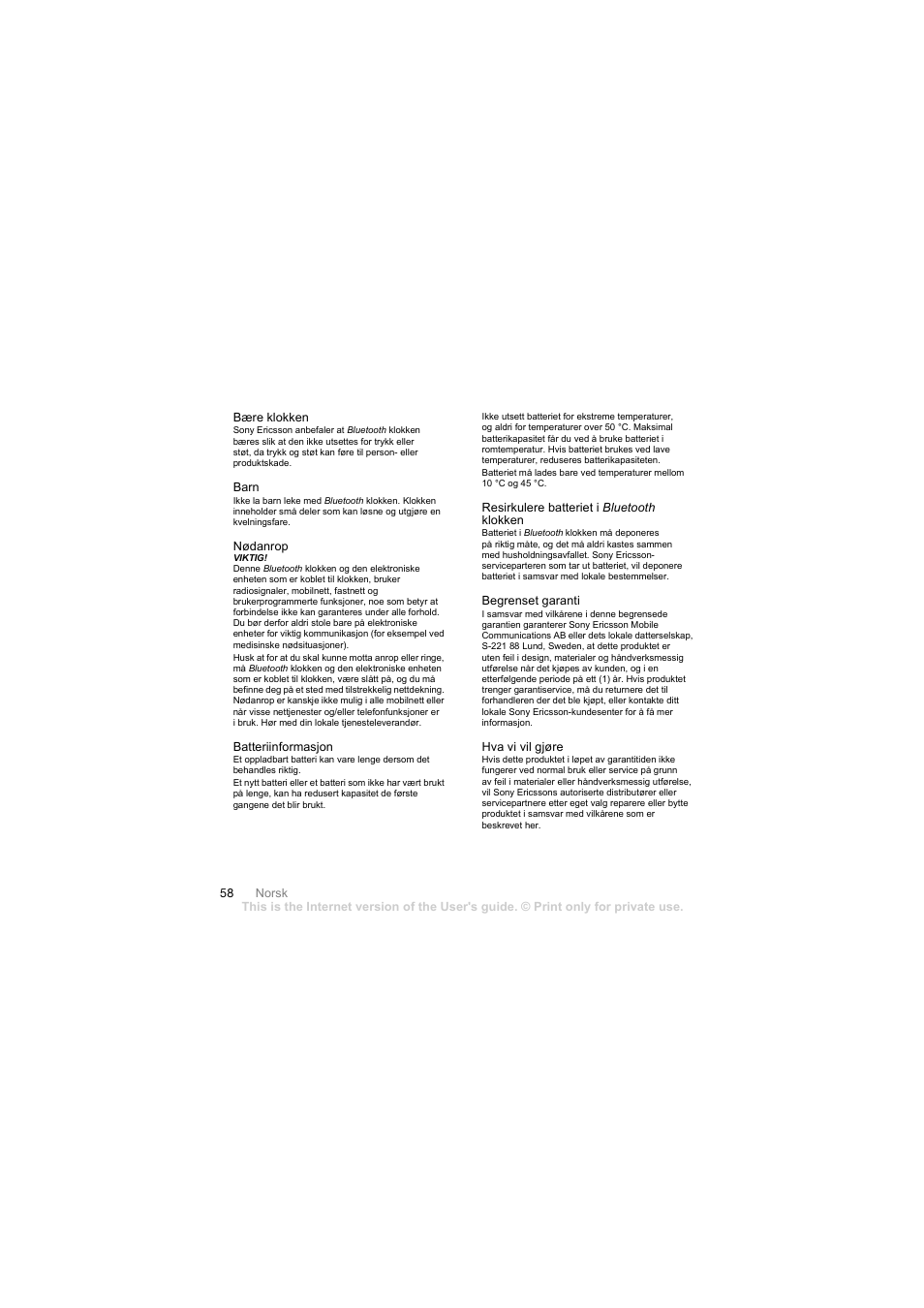 Mobile Authority MBW-100 User Manual | Page 59 / 98