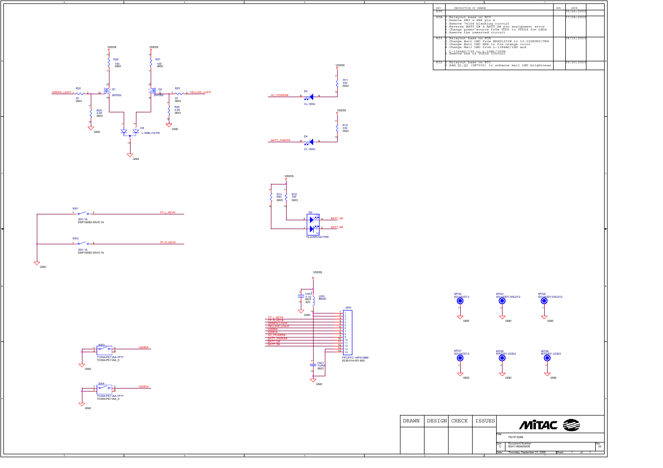 Drawn design check issues | MiTAC 7521 PLUS/N User Manual | Page 178 / 180