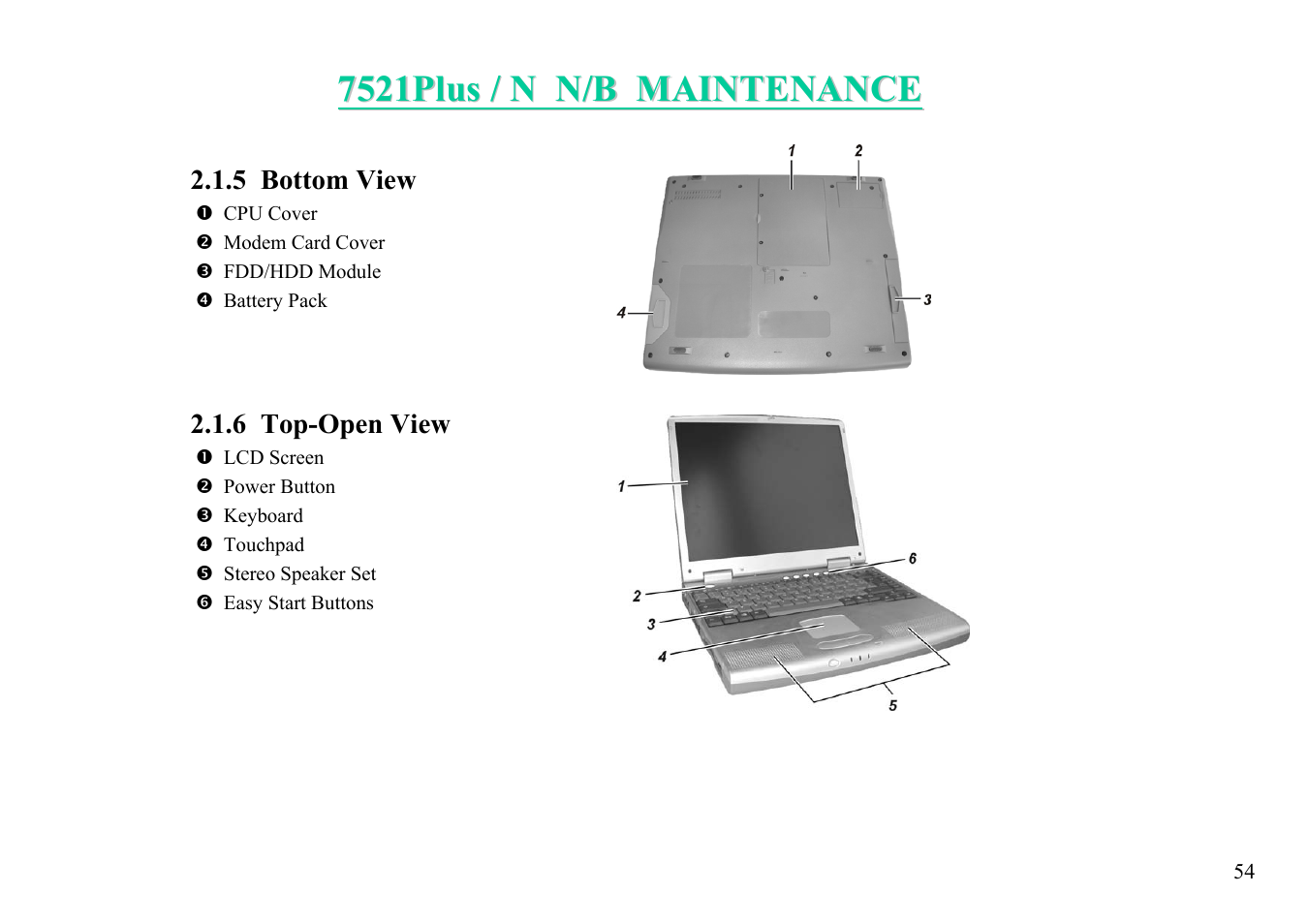 MiTAC 7521 PLUS/N User Manual | Page 55 / 180