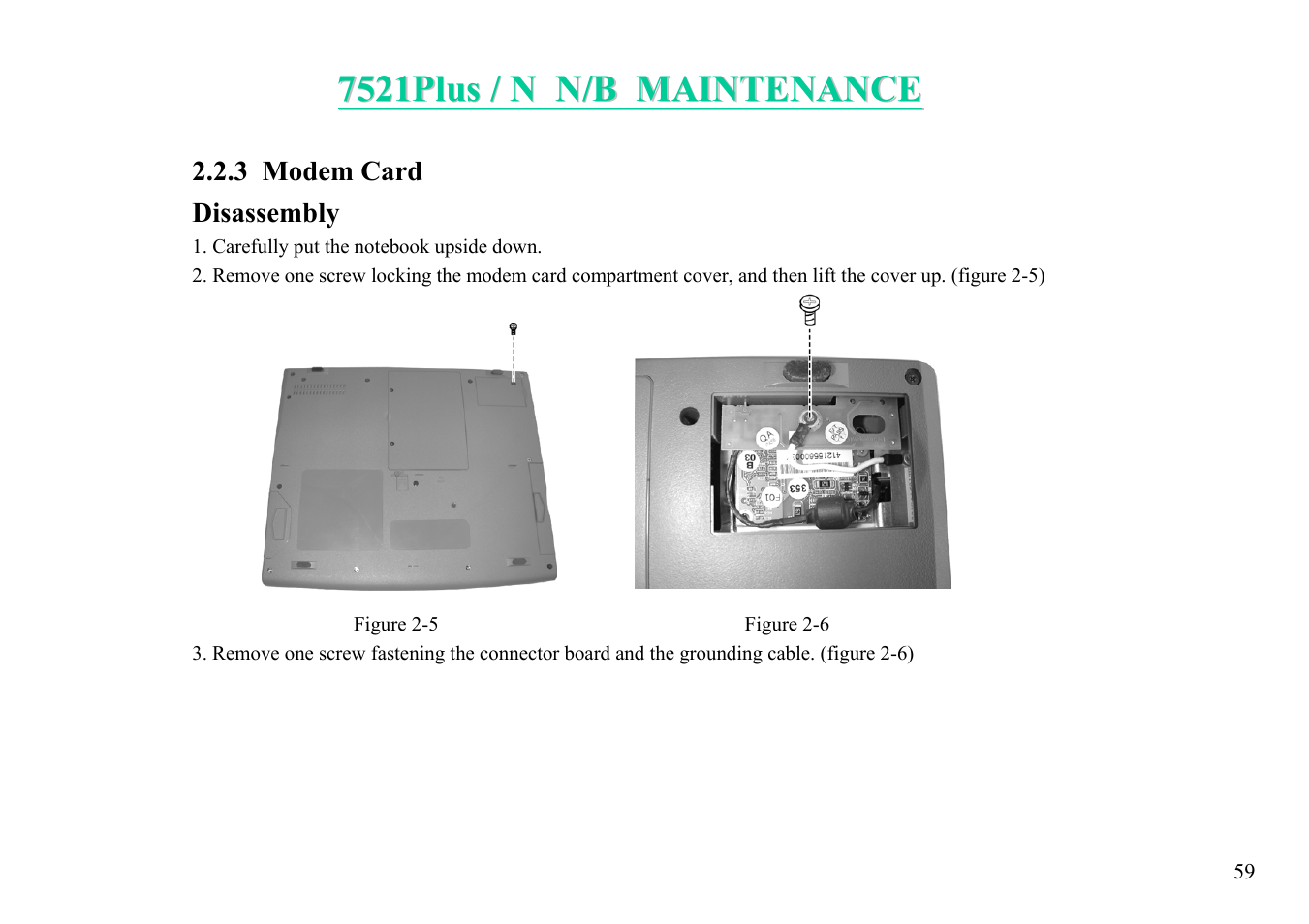 MiTAC 7521 PLUS/N User Manual | Page 60 / 180