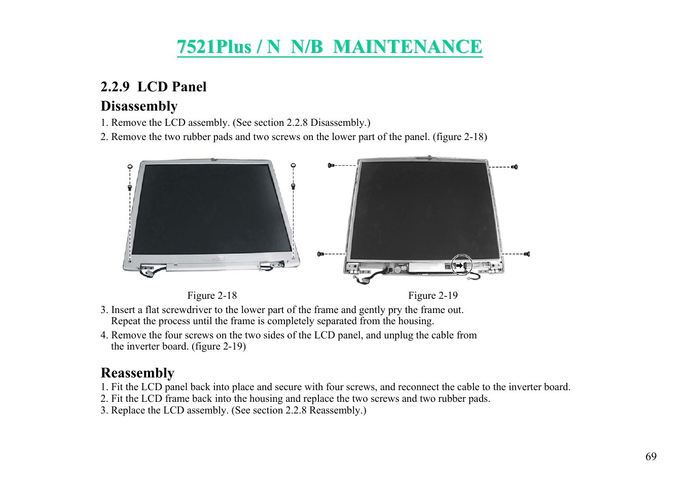 MiTAC 7521 PLUS/N User Manual | Page 70 / 180
