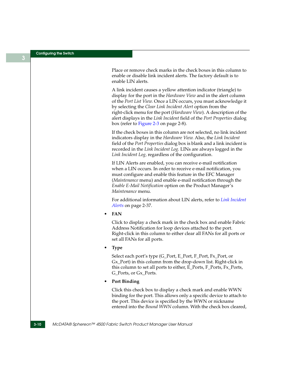 McDATA Sphereon 4500 User Manual | Page 106 / 216
