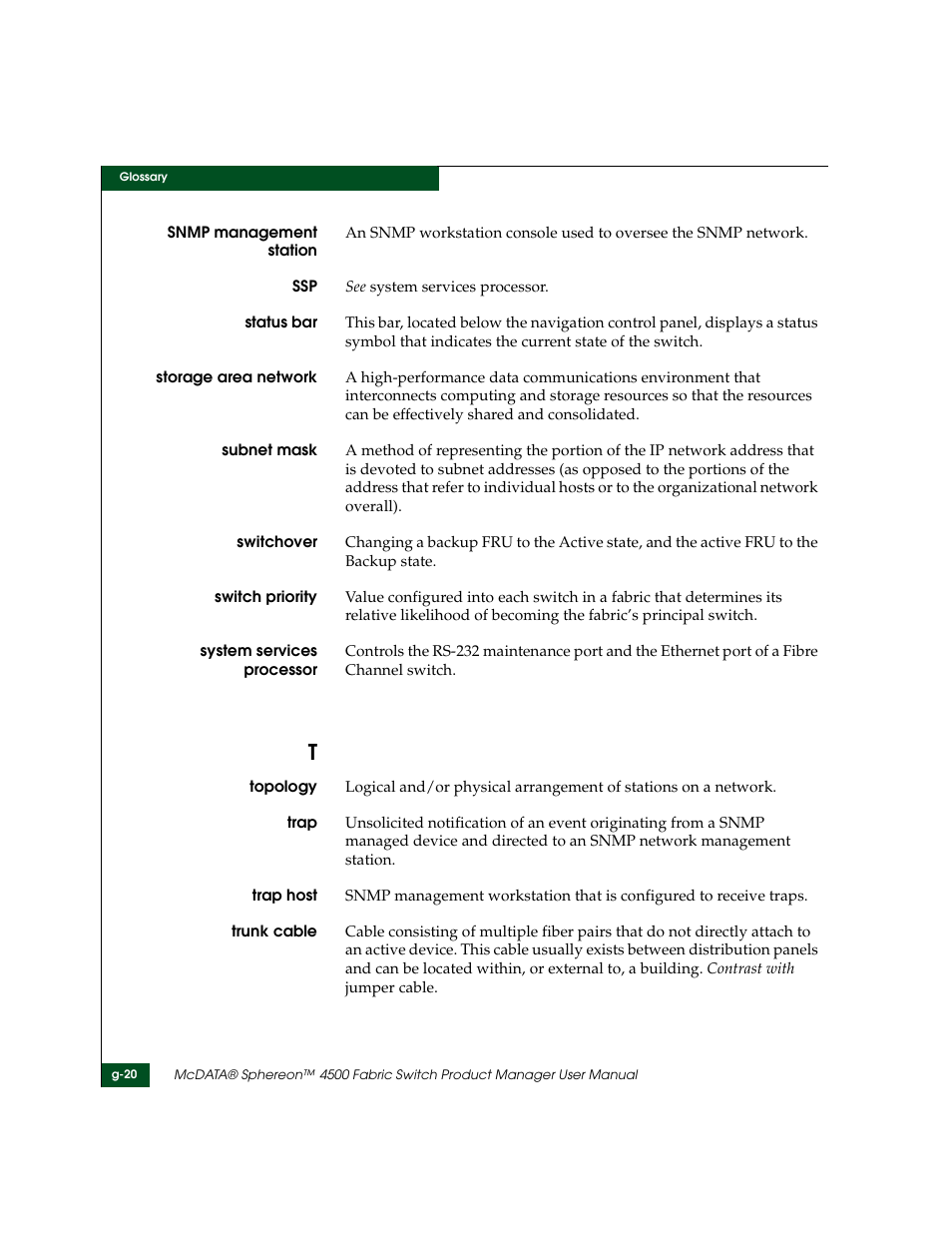 McDATA Sphereon 4500 User Manual | Page 208 / 216