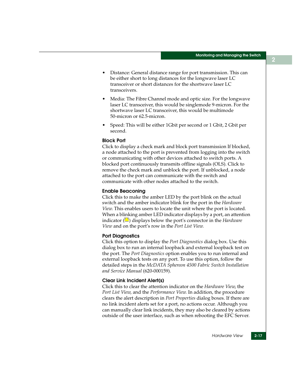 McDATA Sphereon 4500 User Manual | Page 73 / 216