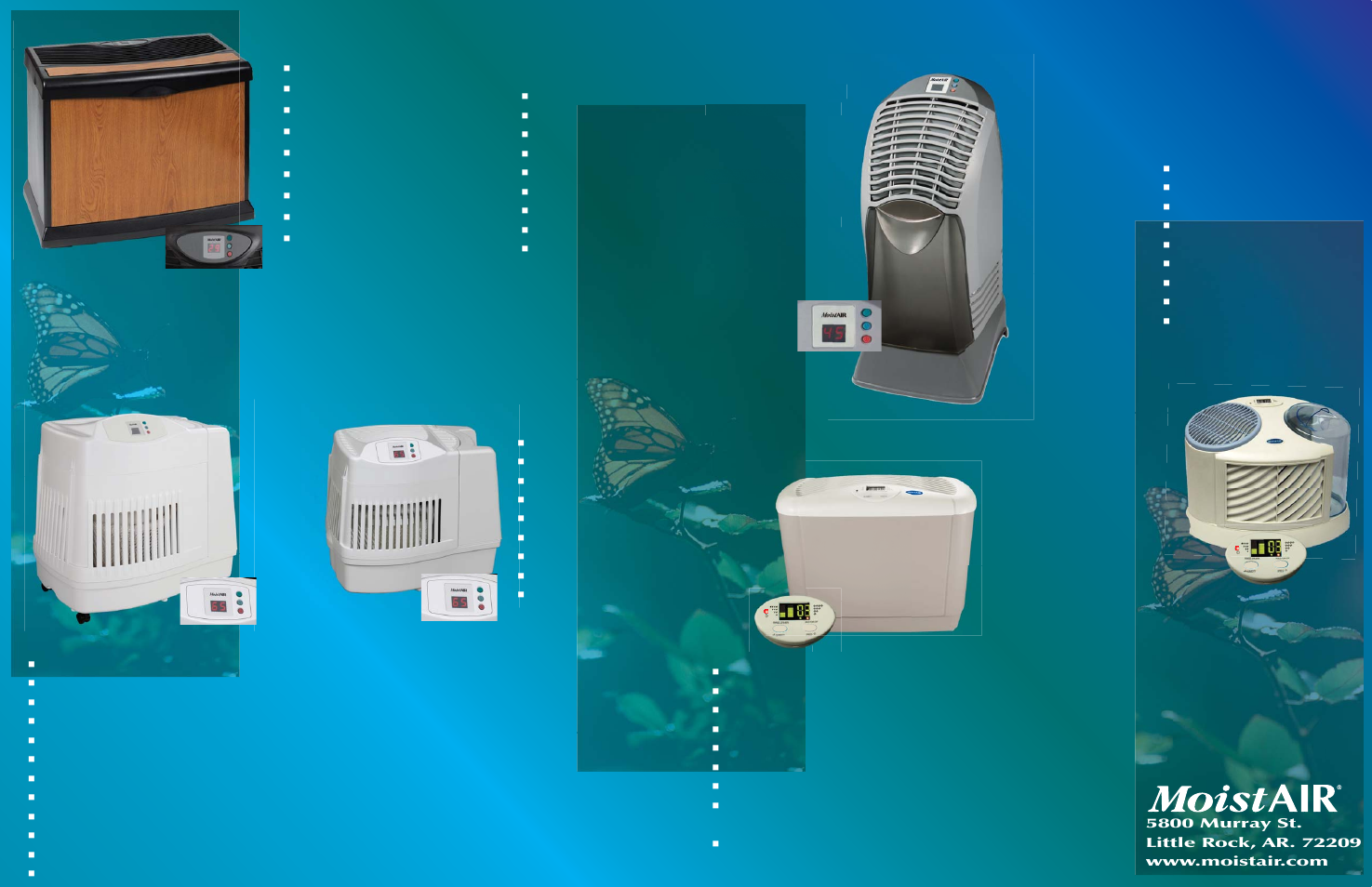 MoistAir MA0500 User Manual | 1 page