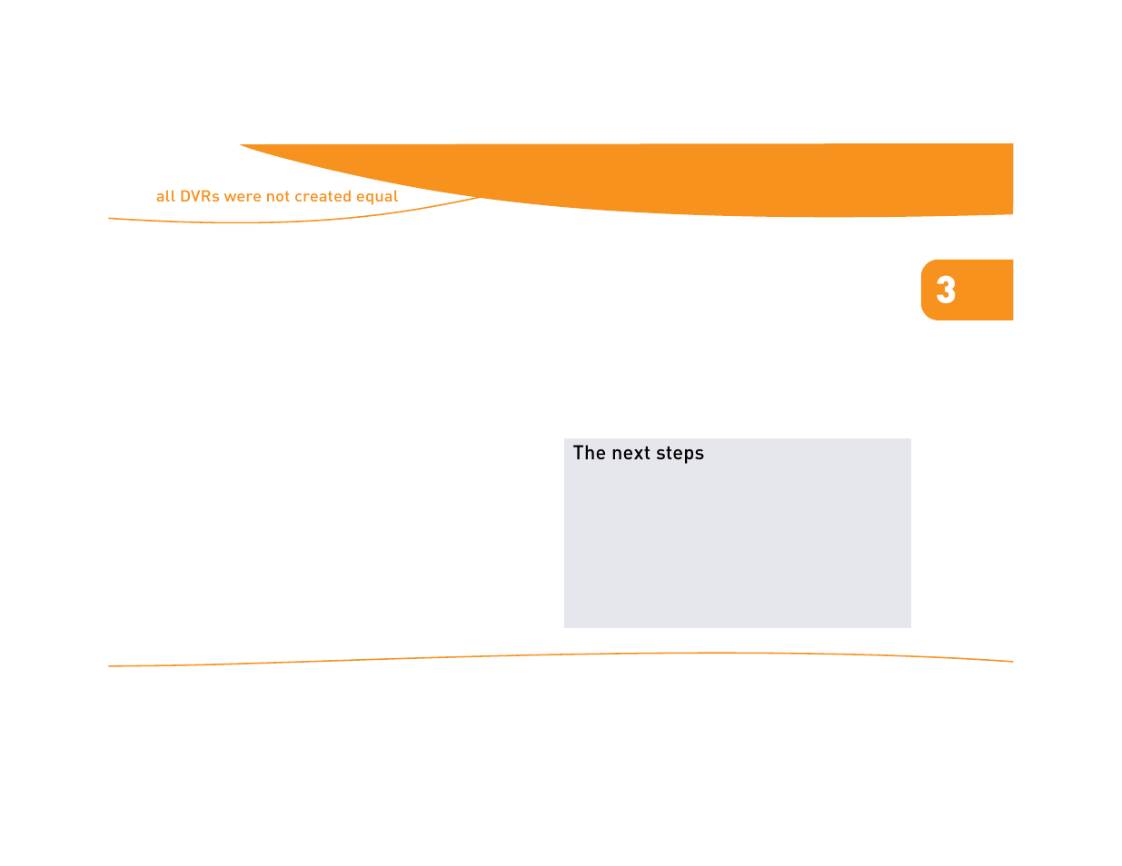 The next steps | Moxi Version 4.1 User Manual | Page 46 / 109