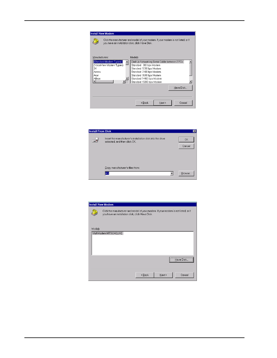 Multi-Tech Systems MT5634ZLX User Manual | Page 22 / 70