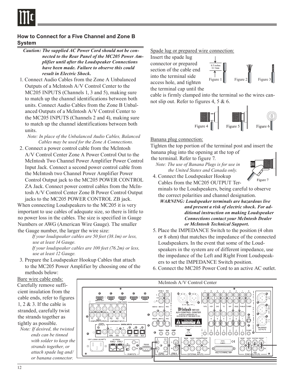 McIntosh MC205 User Manual | Page 12 / 20